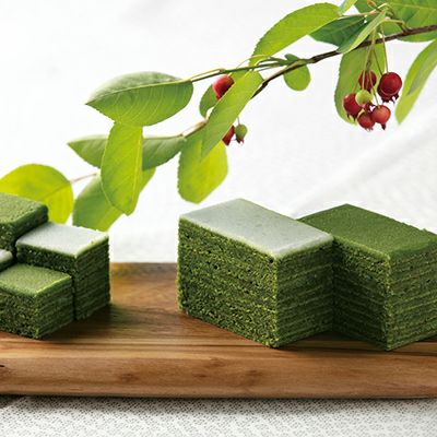 抹茶バームクーヘン